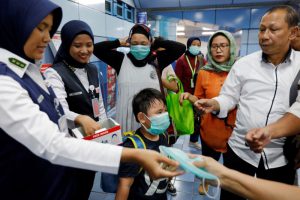 Indonesia fears panic buying after first coronavirus cases