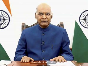 President Ram Nath Kovind will address the nation today on the eve of the 73rd Republic Day, a Rashtrapati Bhavan communique